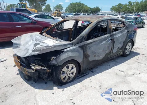 2016 Hyundai Elantra Se из США, поврежденный, VIN 5NPDH4AEXGH753186